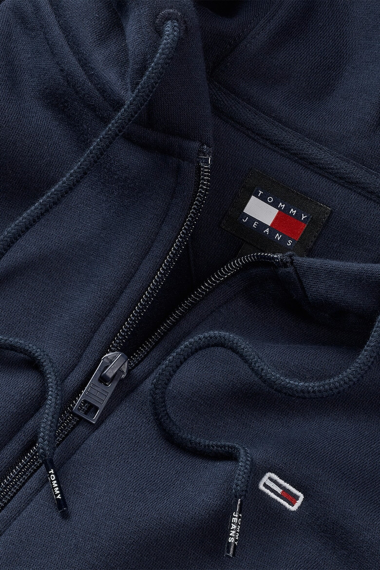 Tommy Jeans Худи с памук с цип - Pepit.bg