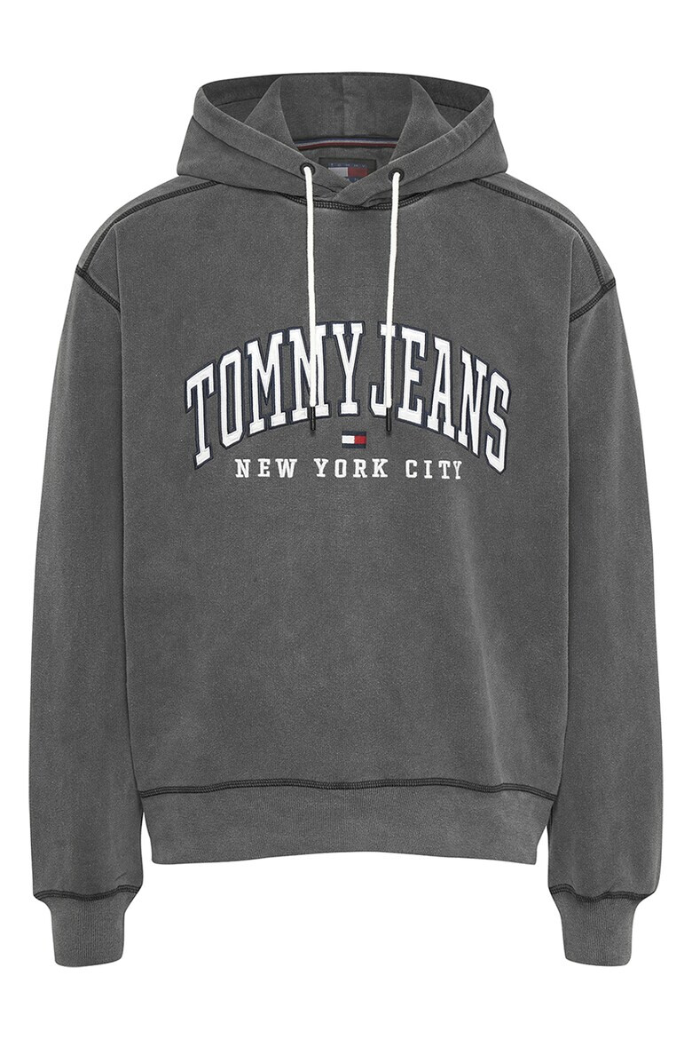 Tommy Jeans Худи с връзка и бродирано лого - Pepit.bg