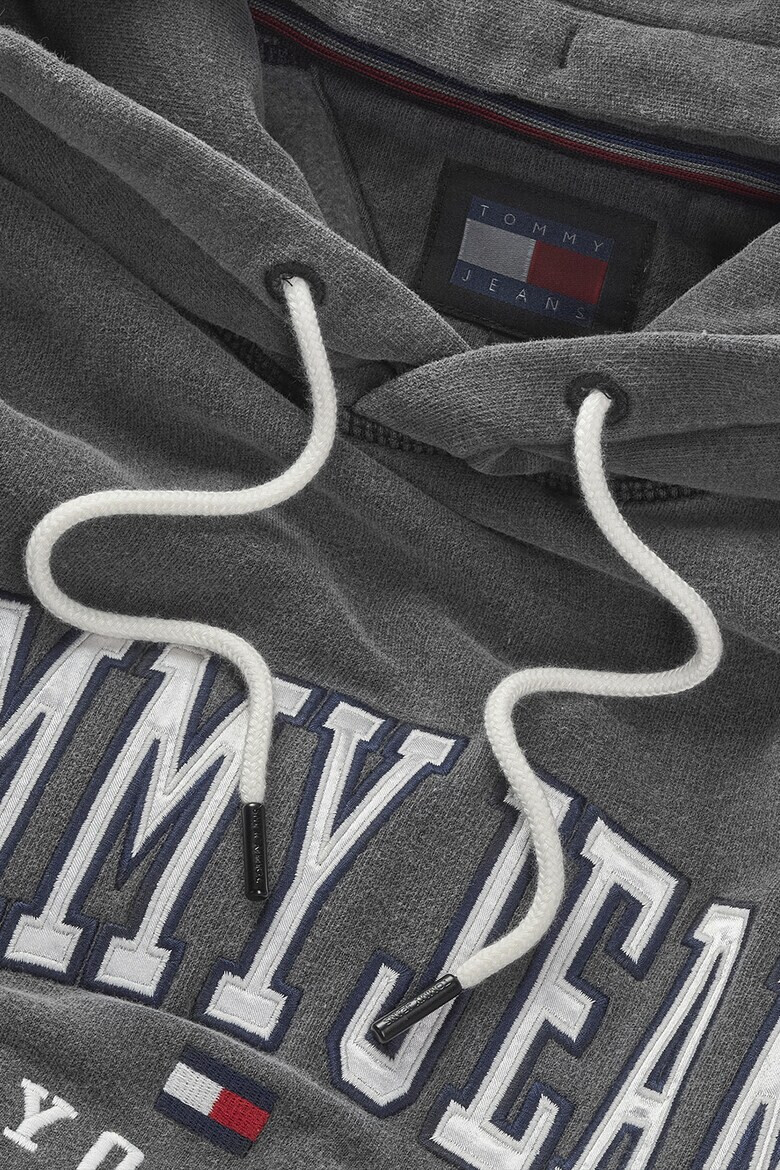 Tommy Jeans Худи с връзка и бродирано лого - Pepit.bg