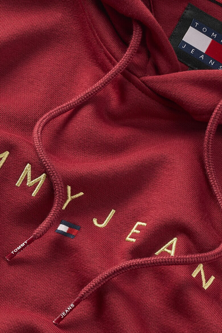 Tommy Jeans Худи с връзка и лого - Pepit.bg
