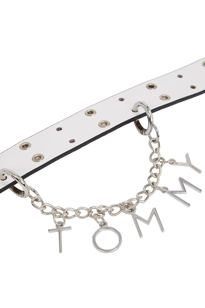 Tommy Jeans Кожен колан с нитове - Pepit.bg