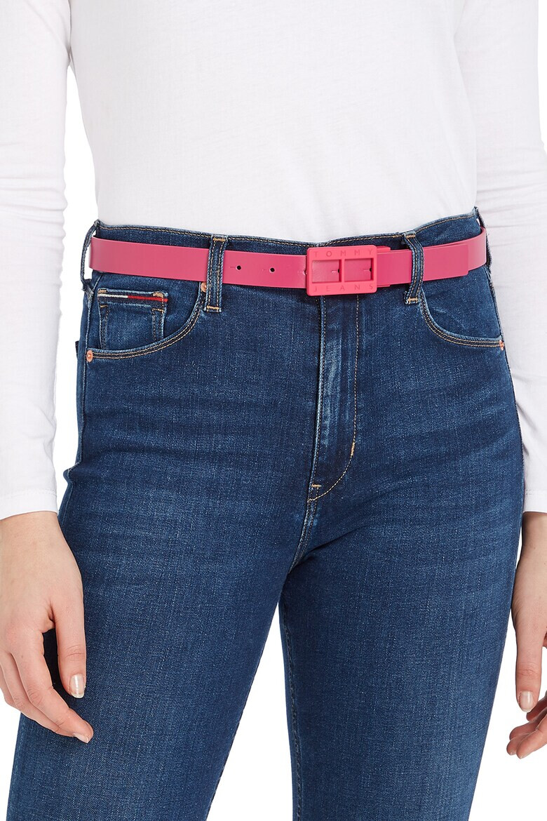 Tommy Jeans Кожен колан с тока с щифт - Pepit.bg