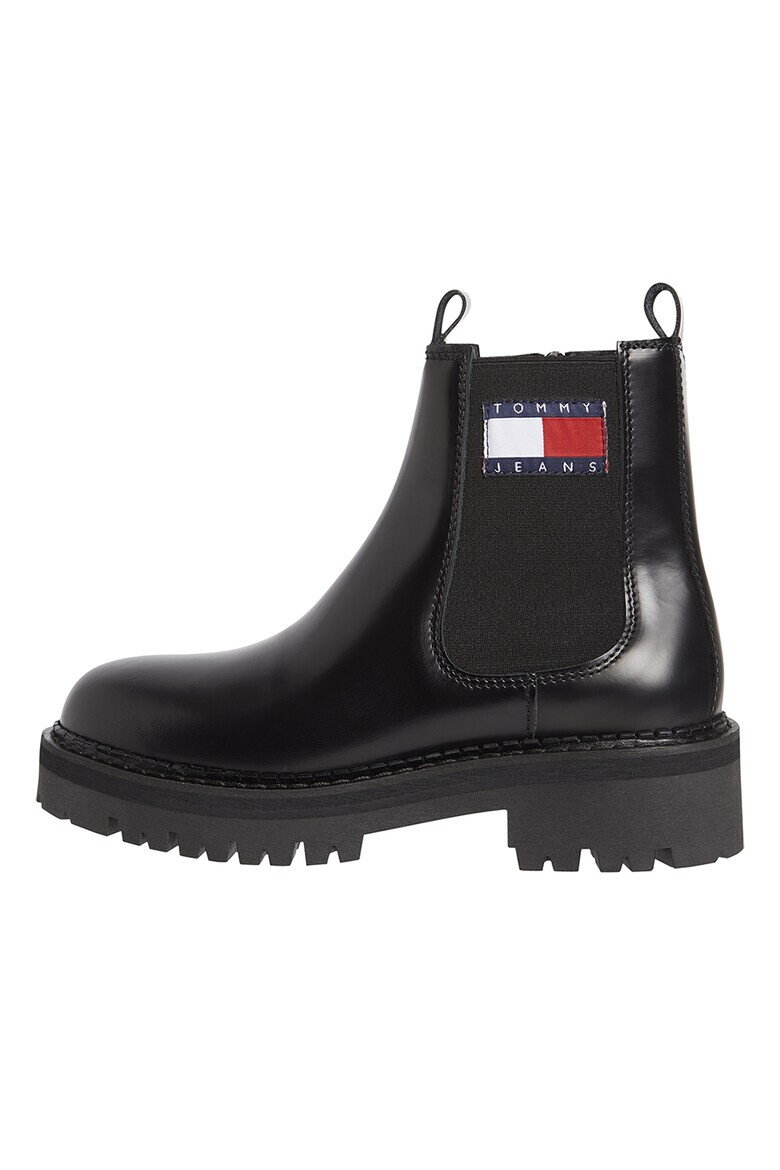 Tommy Jeans Кожени боти Chelsea - Pepit.bg