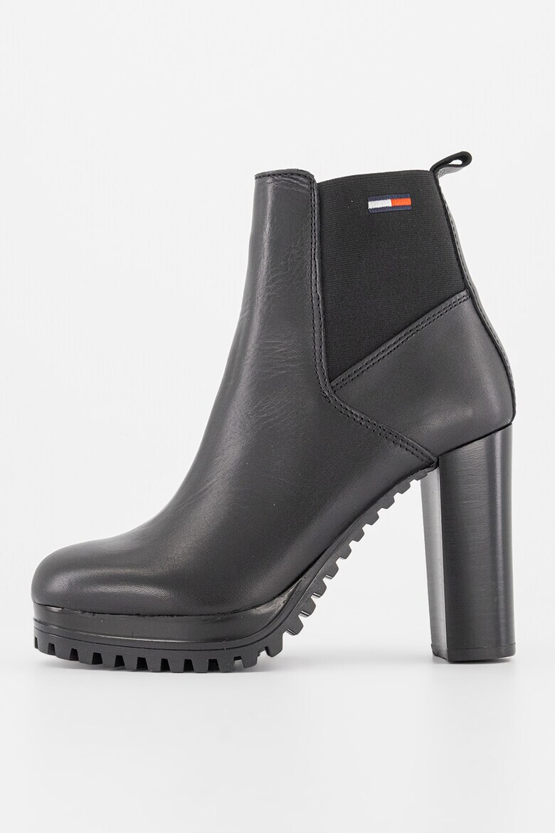 Tommy Jeans Кожени боти Chelsea - Pepit.bg