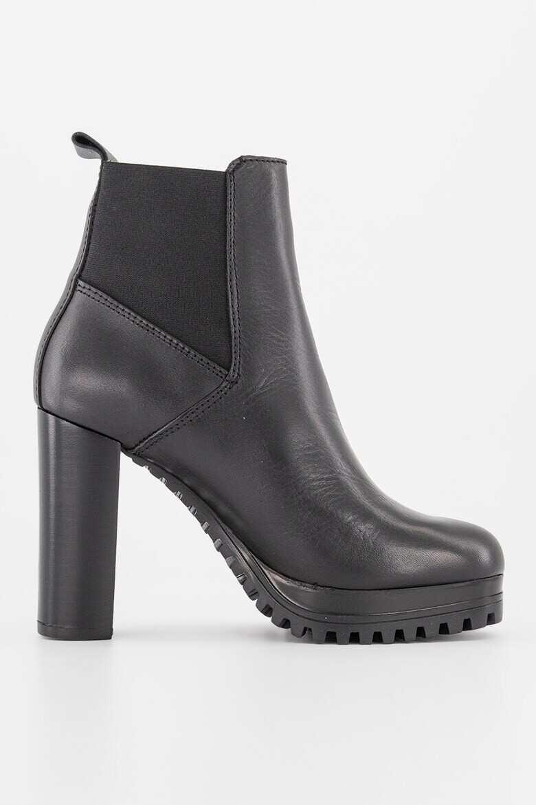 Tommy Jeans Кожени боти Chelsea - Pepit.bg
