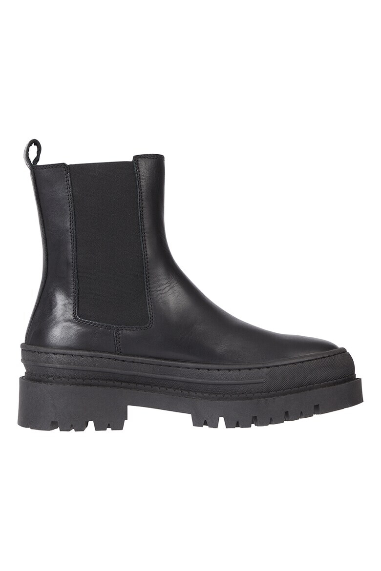 Tommy Jeans Кожени боти Chelsea - Pepit.bg