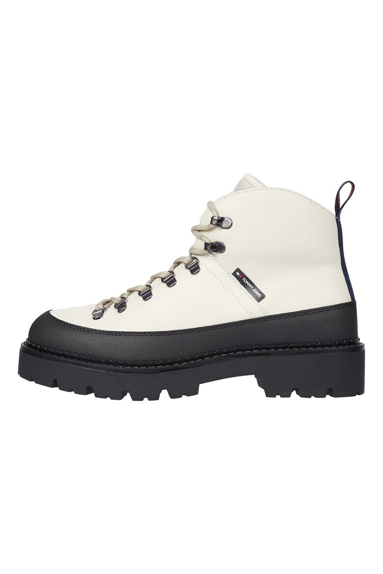 Tommy Jeans Кожени боти с грайфер - Pepit.bg