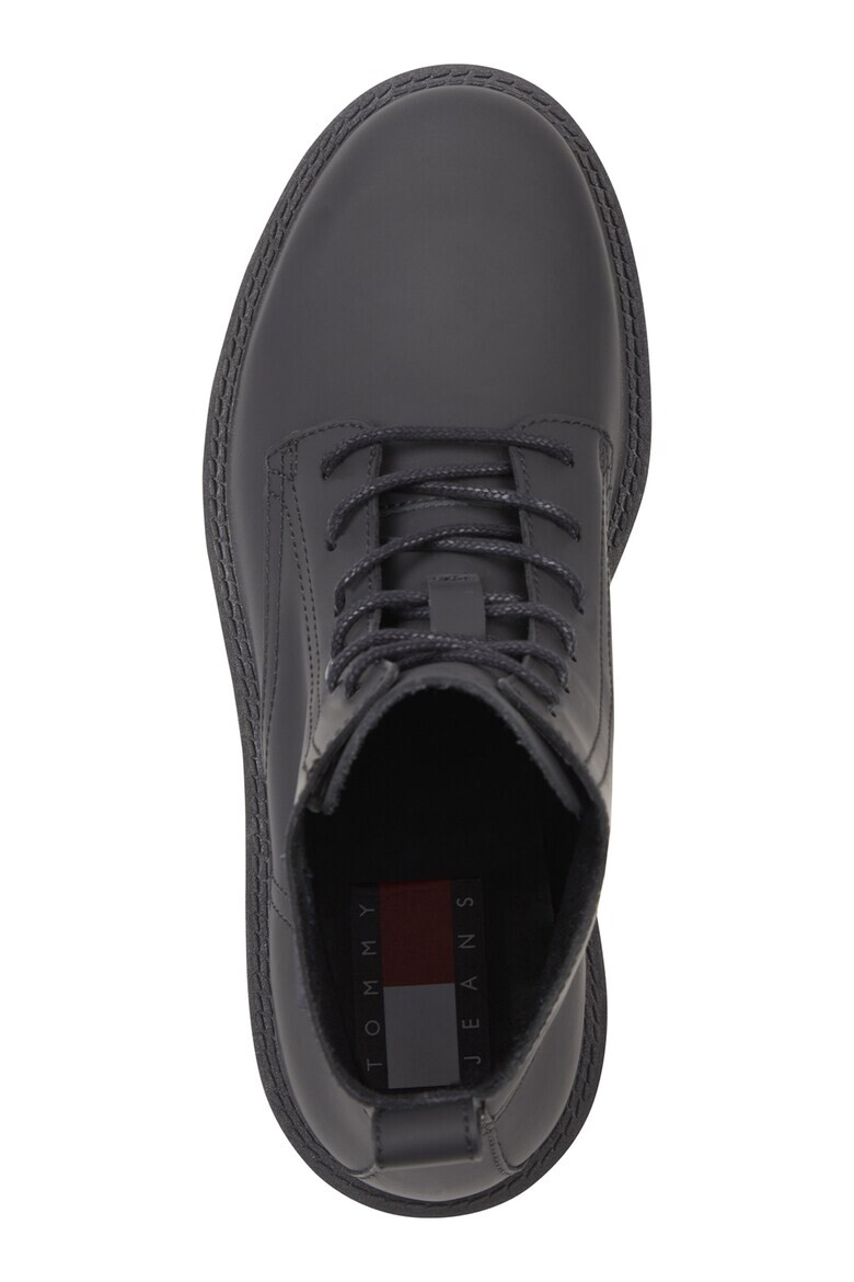 Tommy Jeans Кожени боти с лого - Pepit.bg
