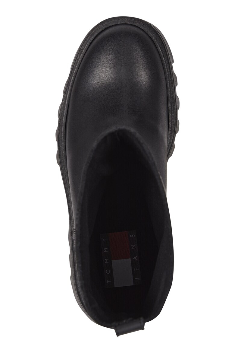 Tommy Jeans Кожени боти с овален връх - Pepit.bg