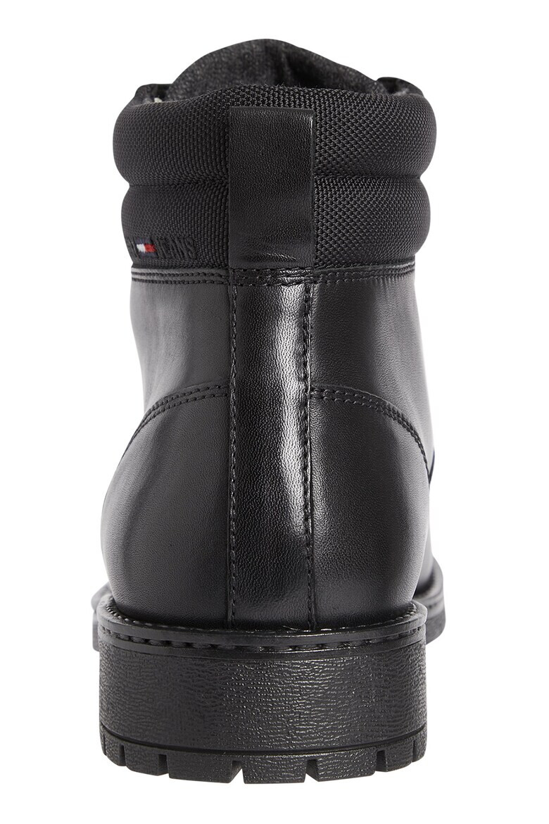 Tommy Jeans Кожени боти с текстил - Pepit.bg