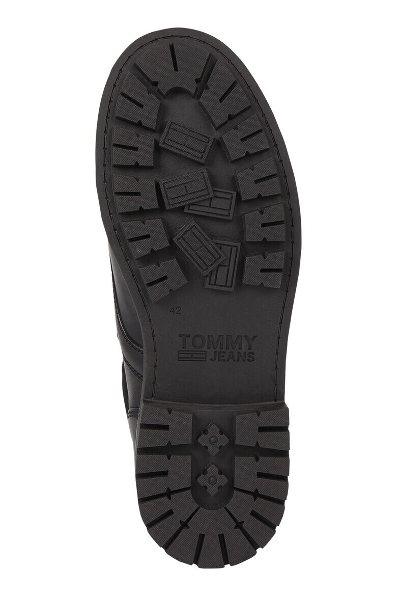 Tommy Jeans Кожени боти с текстил - Pepit.bg
