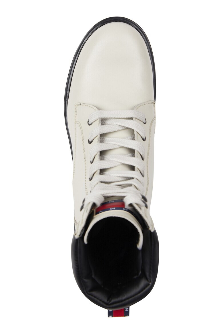 Tommy Jeans Кожени боти с връзки - Pepit.bg