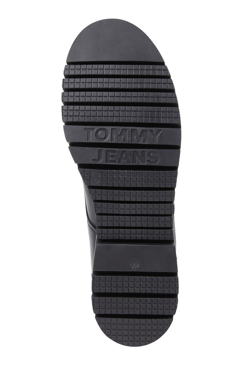 Tommy Jeans Кожени боти с връзки - Pepit.bg