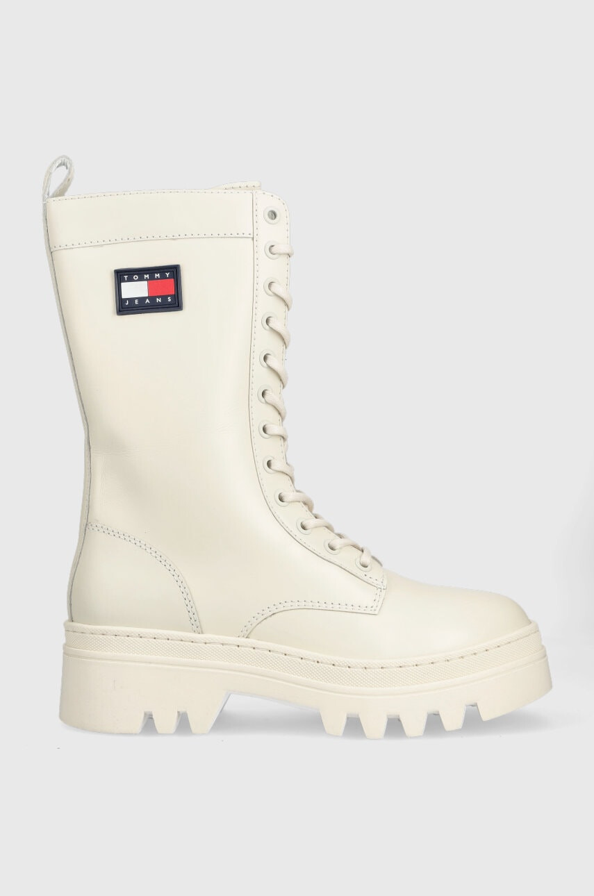 Tommy Jeans Кожени кубинки - Pepit.bg