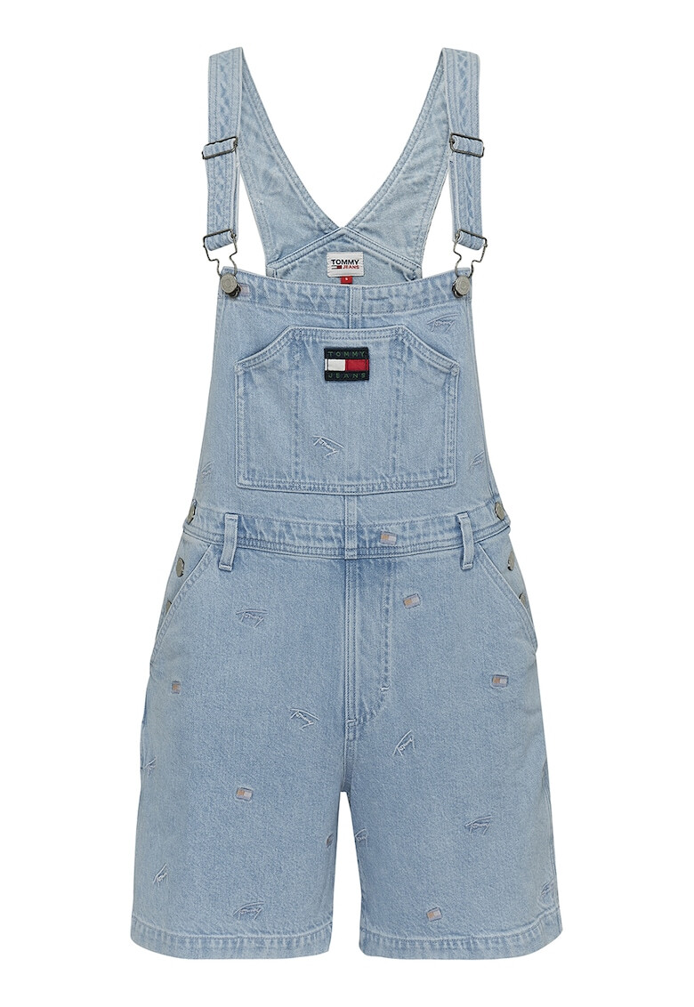 Tommy Jeans Къс дънков гащеризон - Pepit.bg