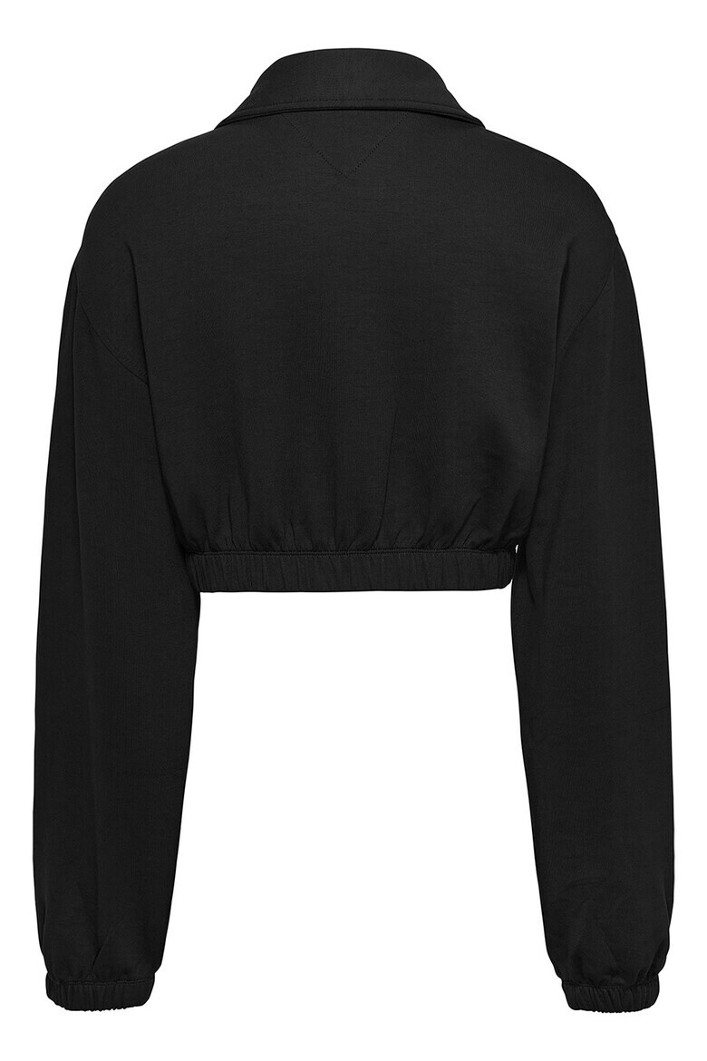 Tommy Jeans Къс суитшърт с яка - Pepit.bg