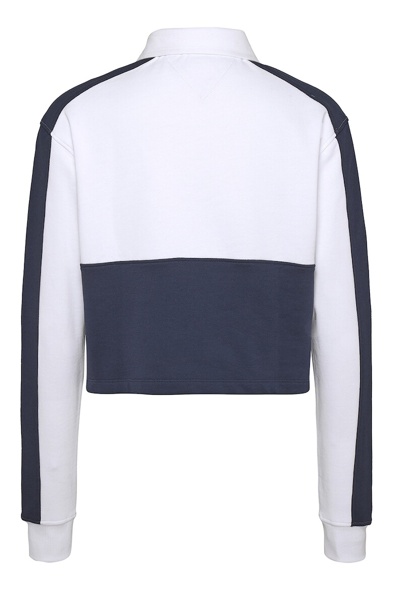 Tommy Jeans Къса блуза с лого - Pepit.bg