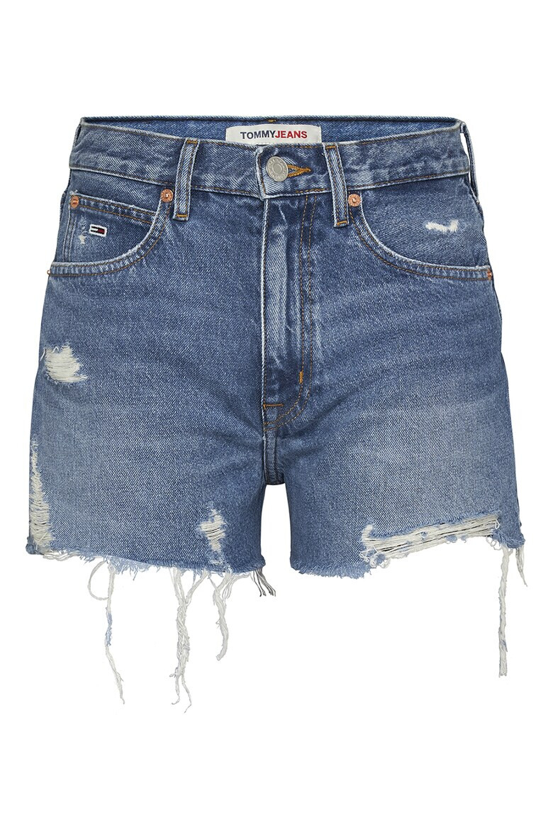 Tommy Jeans Къси дънки с детайли Tom - Pepit.bg