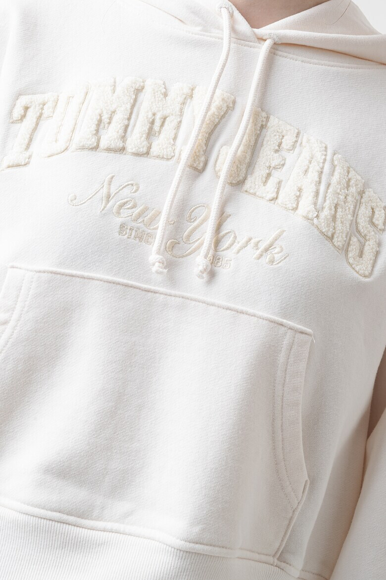 Tommy Jeans Късо худи с бродирано лого - Pepit.bg