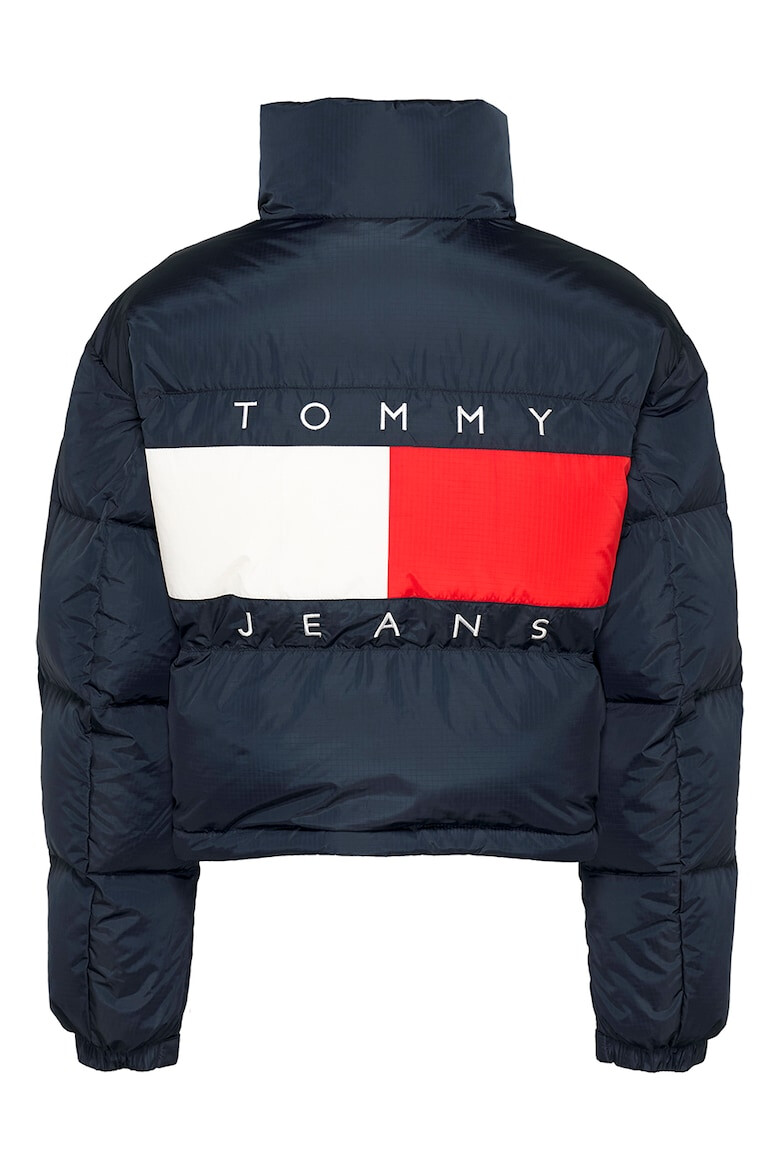 Tommy Jeans Късо зимно яке с принт - Pepit.bg