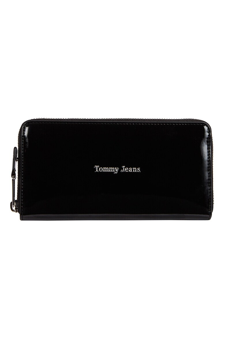 Tommy Jeans Лачен портфейл Must с цип - Pepit.bg