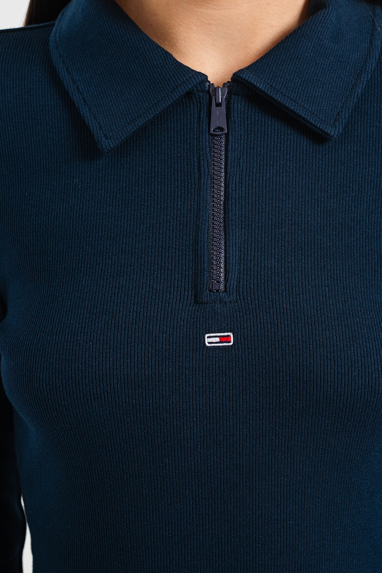 Tommy Jeans Миди рокля тип поло - Pepit.bg