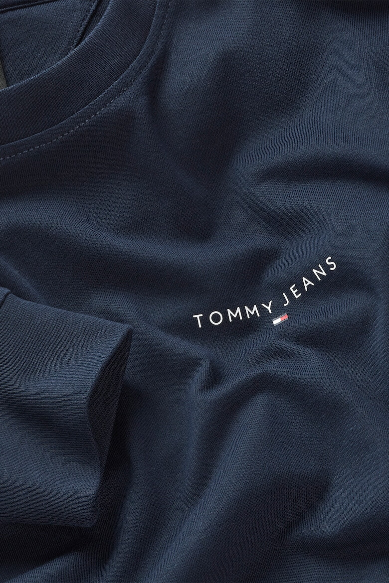 Tommy Jeans Памучна слим блуза - Pepit.bg