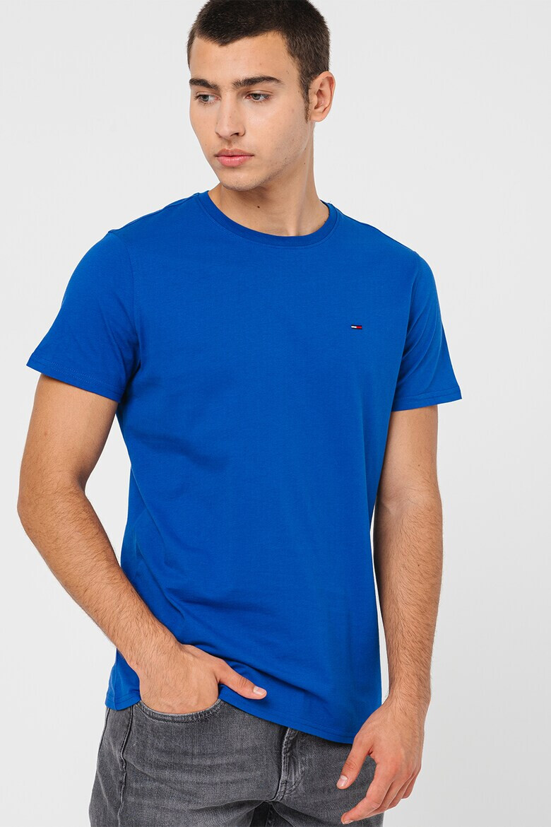 Tommy Jeans Памучна слим тениска - Pepit.bg