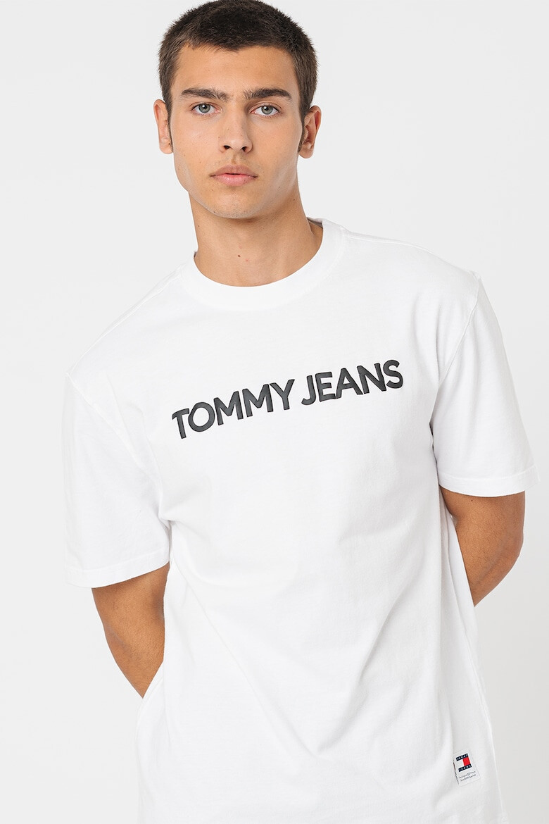 Tommy Jeans Памучна тениска с лого - Pepit.bg