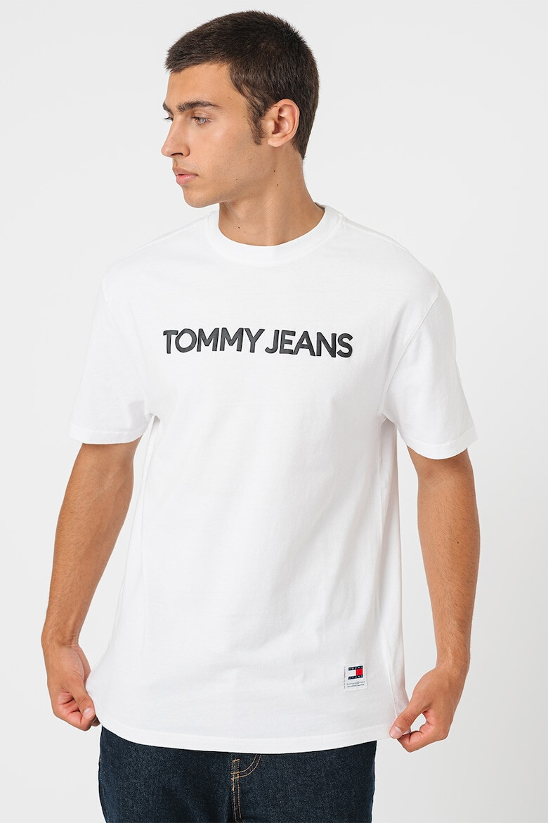 Tommy Jeans Памучна тениска с лого - Pepit.bg