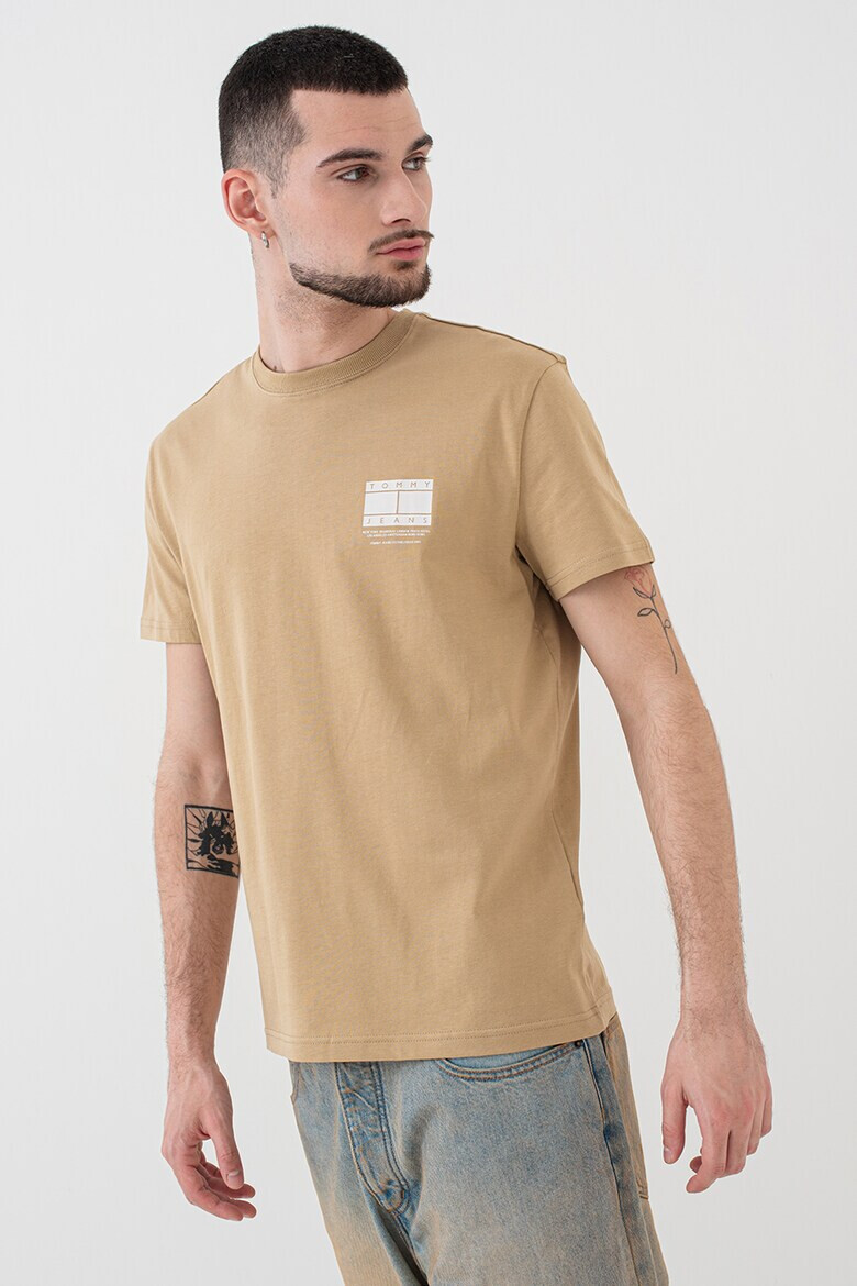 Tommy Jeans Памучна тениска с лого - Pepit.bg