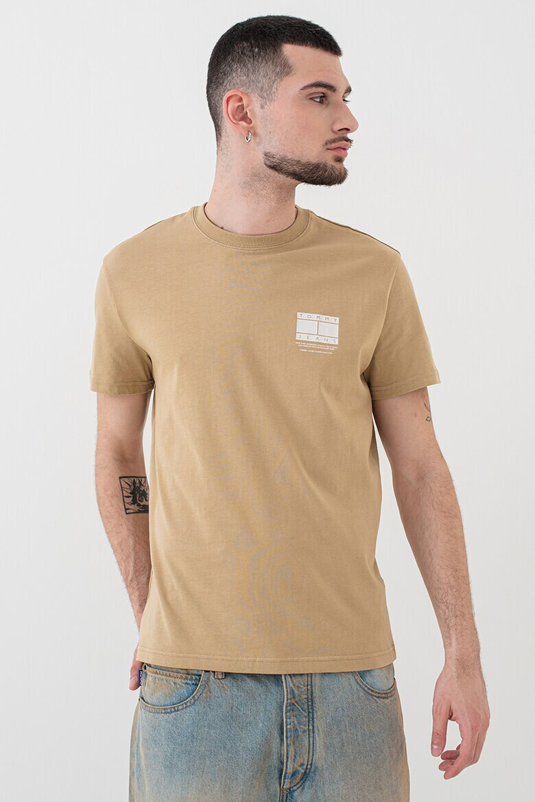 Tommy Jeans Памучна тениска с лого - Pepit.bg