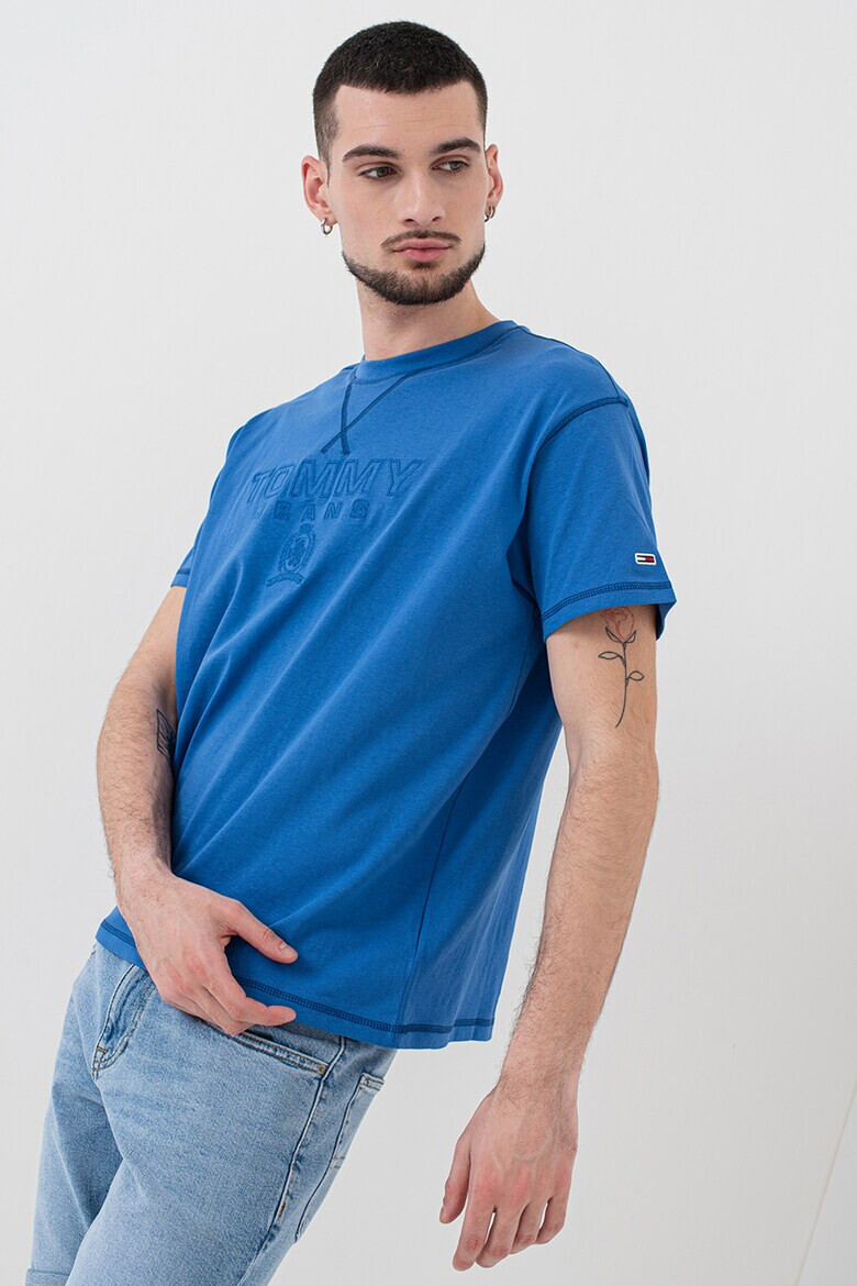 Tommy Jeans Памучна тениска с лого - Pepit.bg