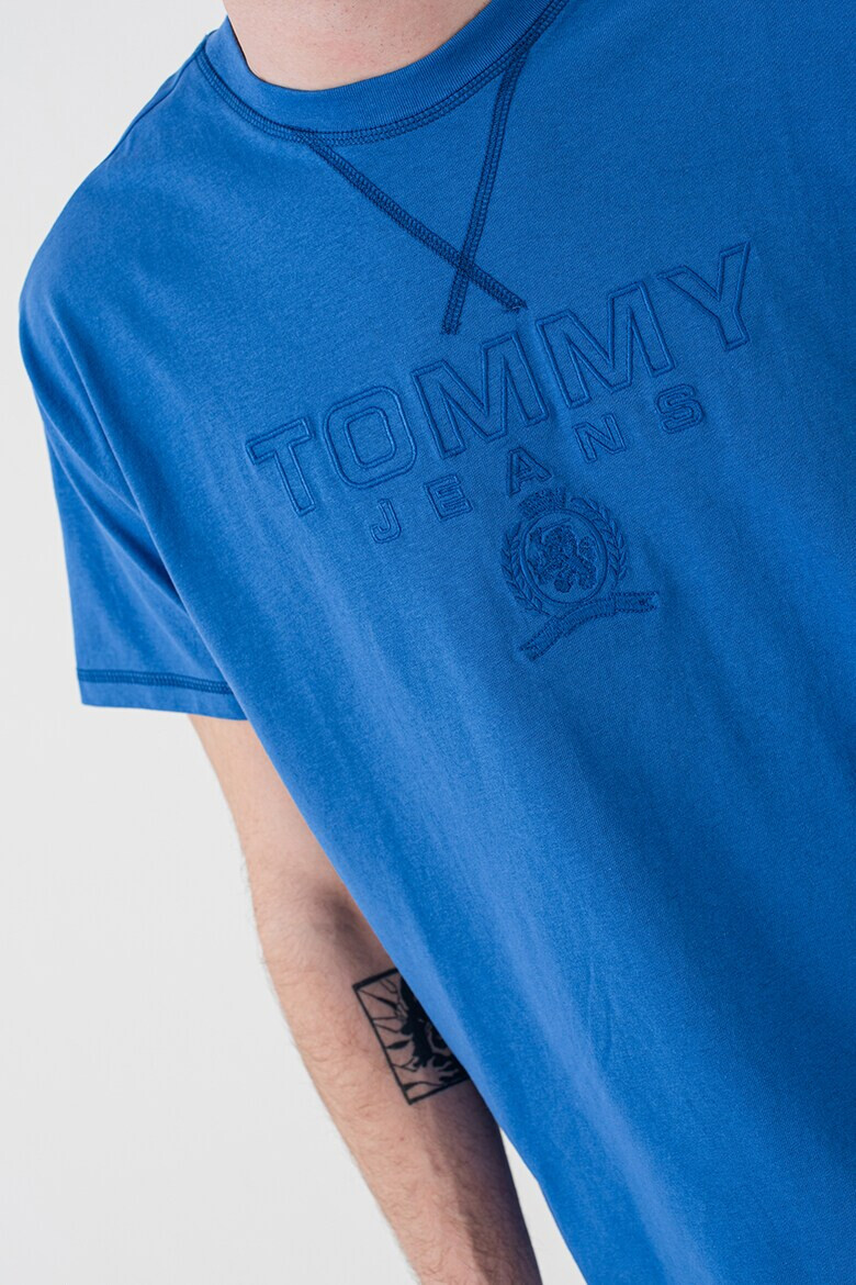 Tommy Jeans Памучна тениска с лого - Pepit.bg
