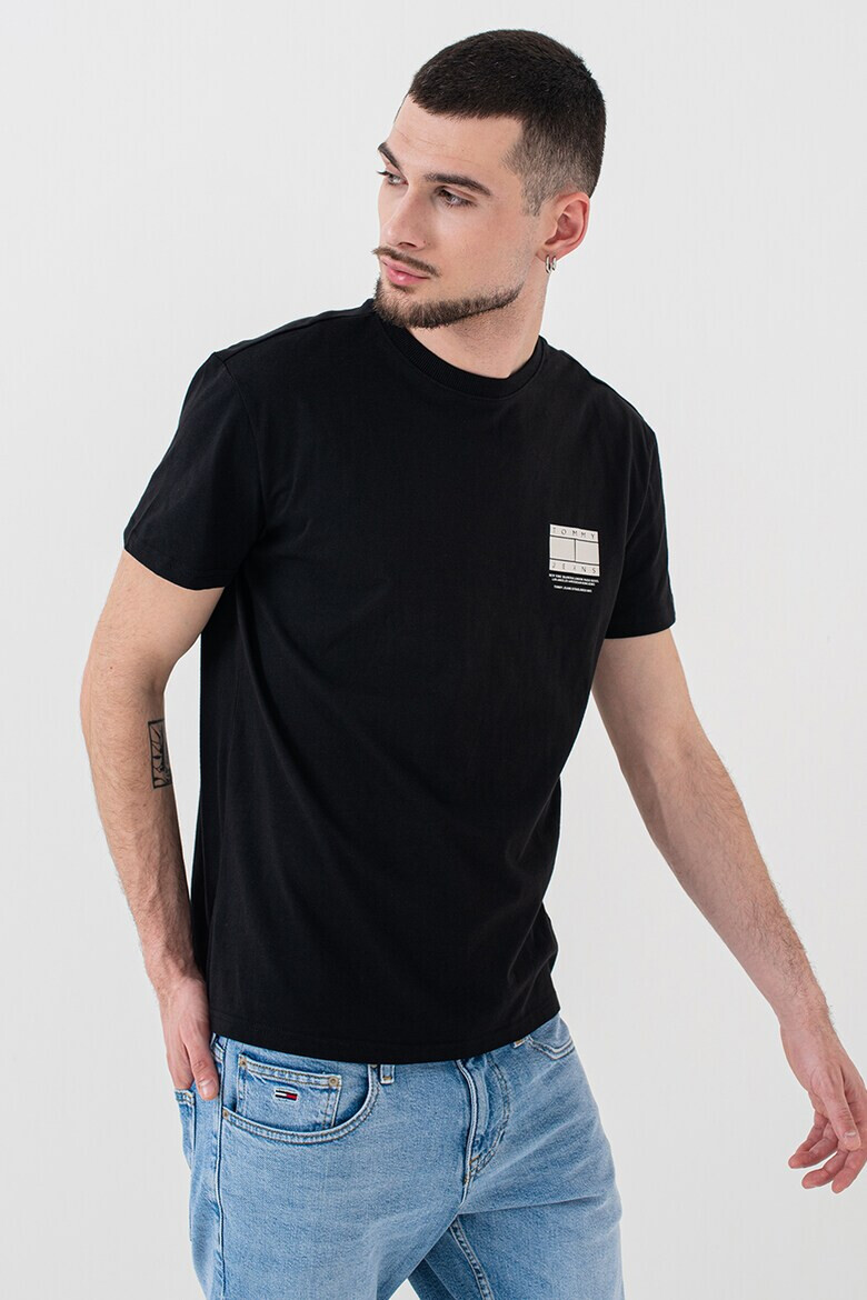 Tommy Jeans Памучна тениска с лого - Pepit.bg