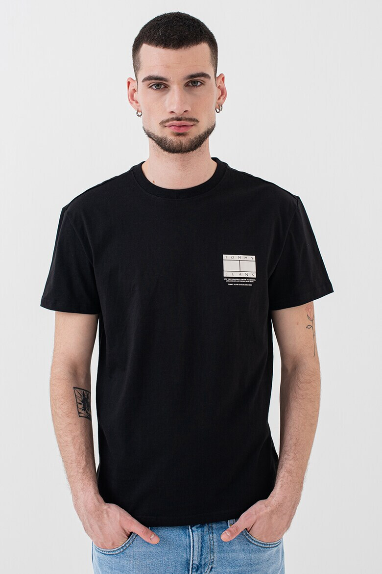 Tommy Jeans Памучна тениска с лого - Pepit.bg