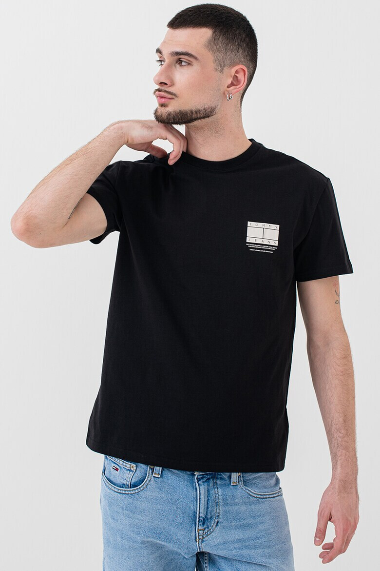 Tommy Jeans Памучна тениска с лого - Pepit.bg