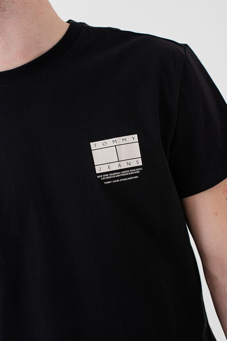 Tommy Jeans Памучна тениска с лого - Pepit.bg