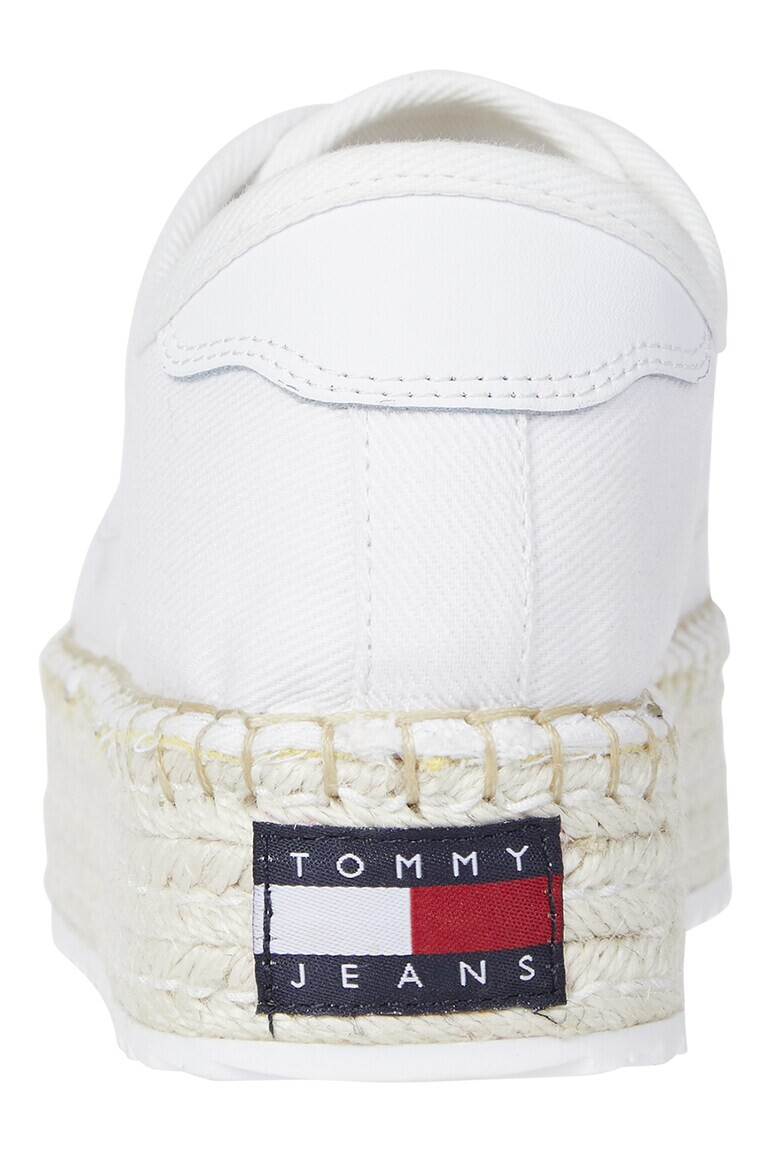 Tommy Jeans Памучни еспадрили с равна платформа - Pepit.bg