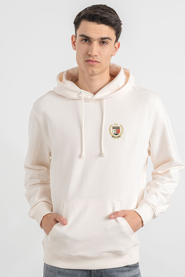 Tommy Jeans Памучно худи с джоб кенгуру - Pepit.bg