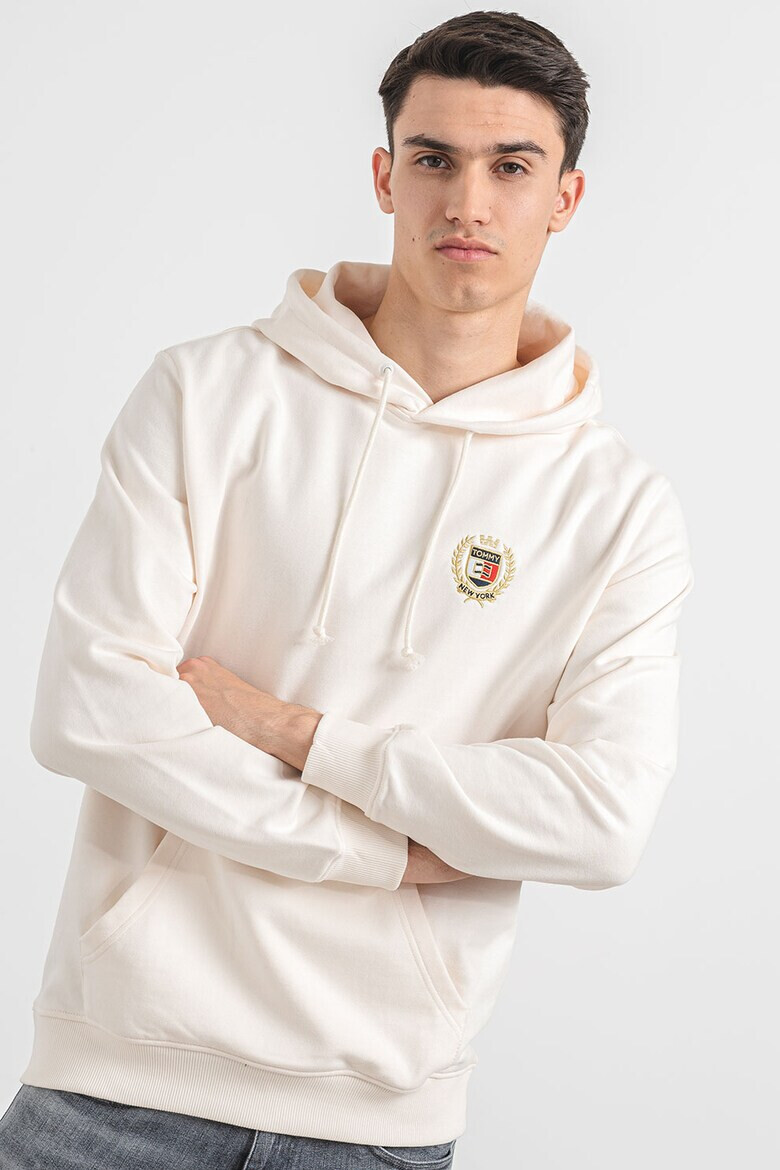 Tommy Jeans Памучно худи с джоб кенгуру - Pepit.bg
