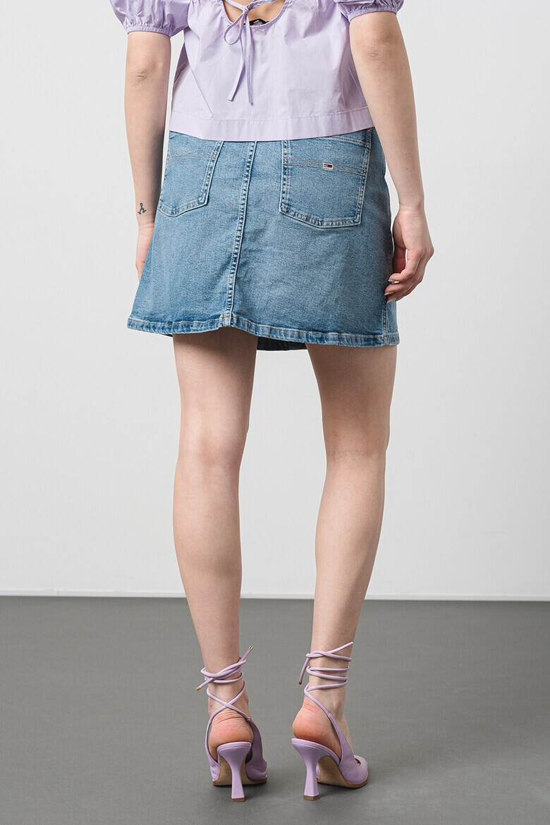 Tommy Jeans Пола Aline от деним - Pepit.bg