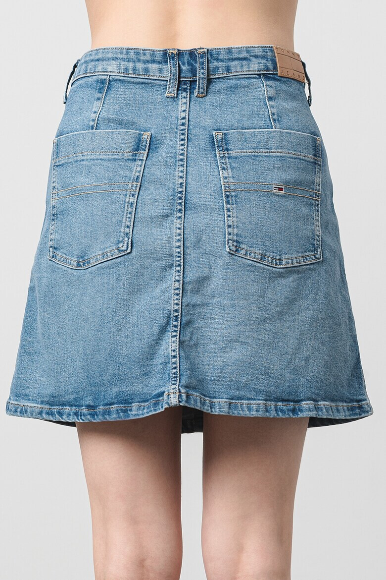 Tommy Jeans Пола Aline от деним - Pepit.bg