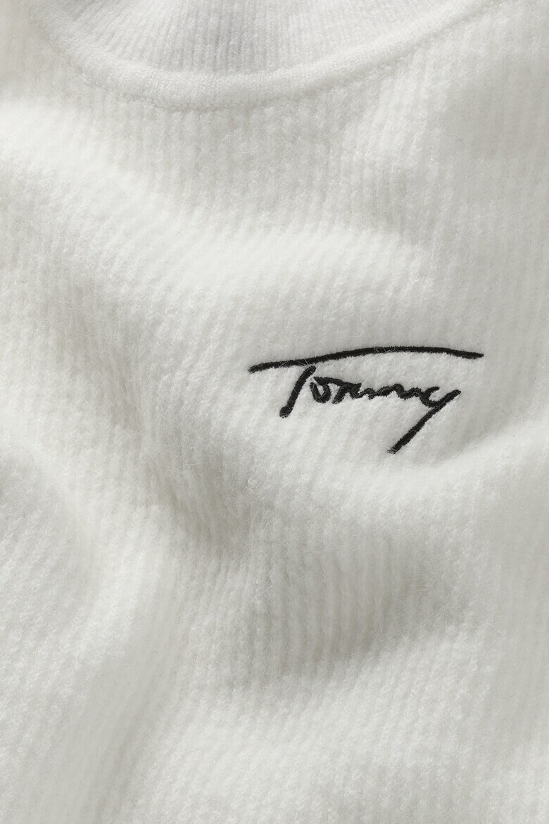 Tommy Jeans Пуловер с бродирано лого - Pepit.bg