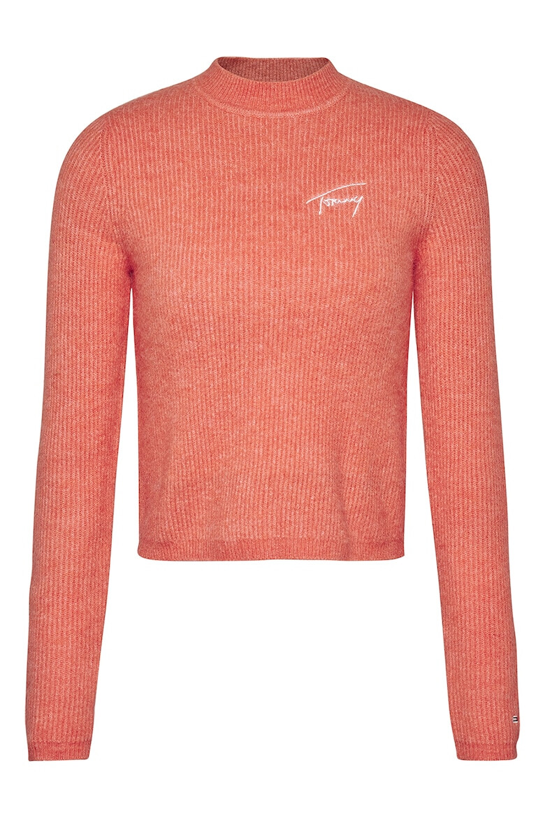 Tommy Jeans Пуловер с бродирано лого - Pepit.bg