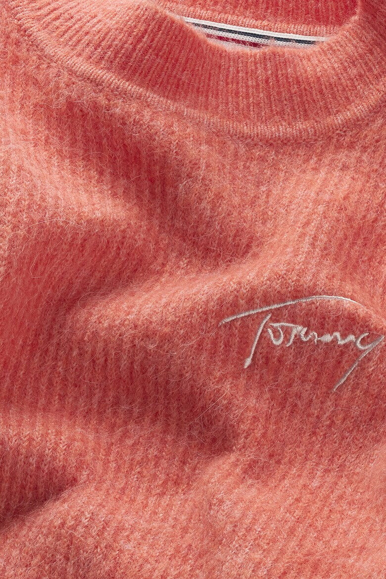 Tommy Jeans Пуловер с бродирано лого - Pepit.bg