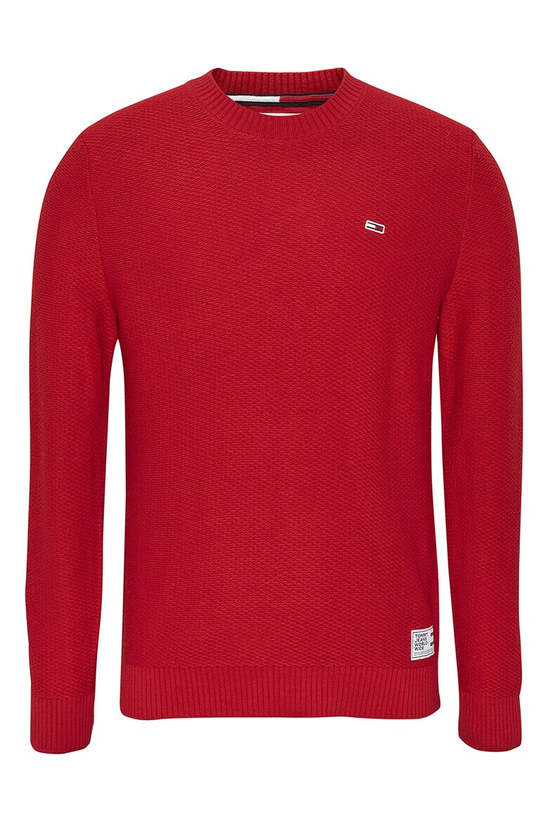 Tommy Jeans Пуловер с релеф - Pepit.bg