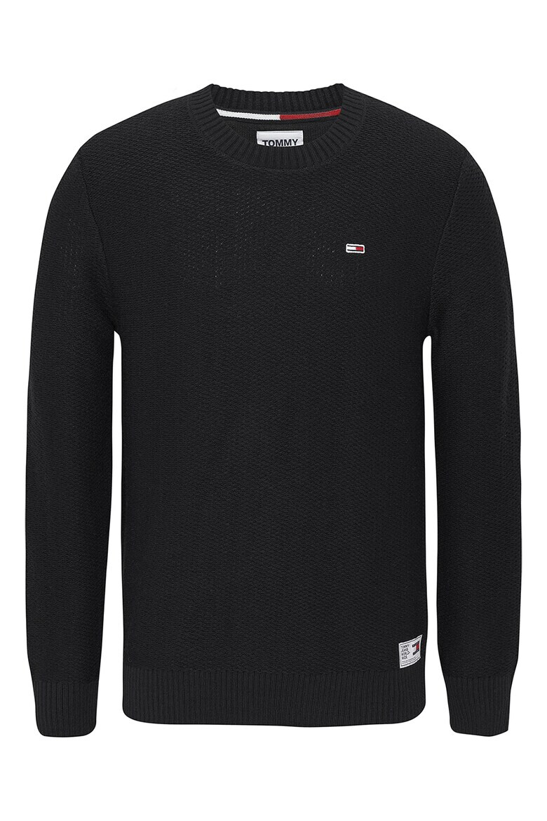 Tommy Jeans Пуловер с релеф - Pepit.bg
