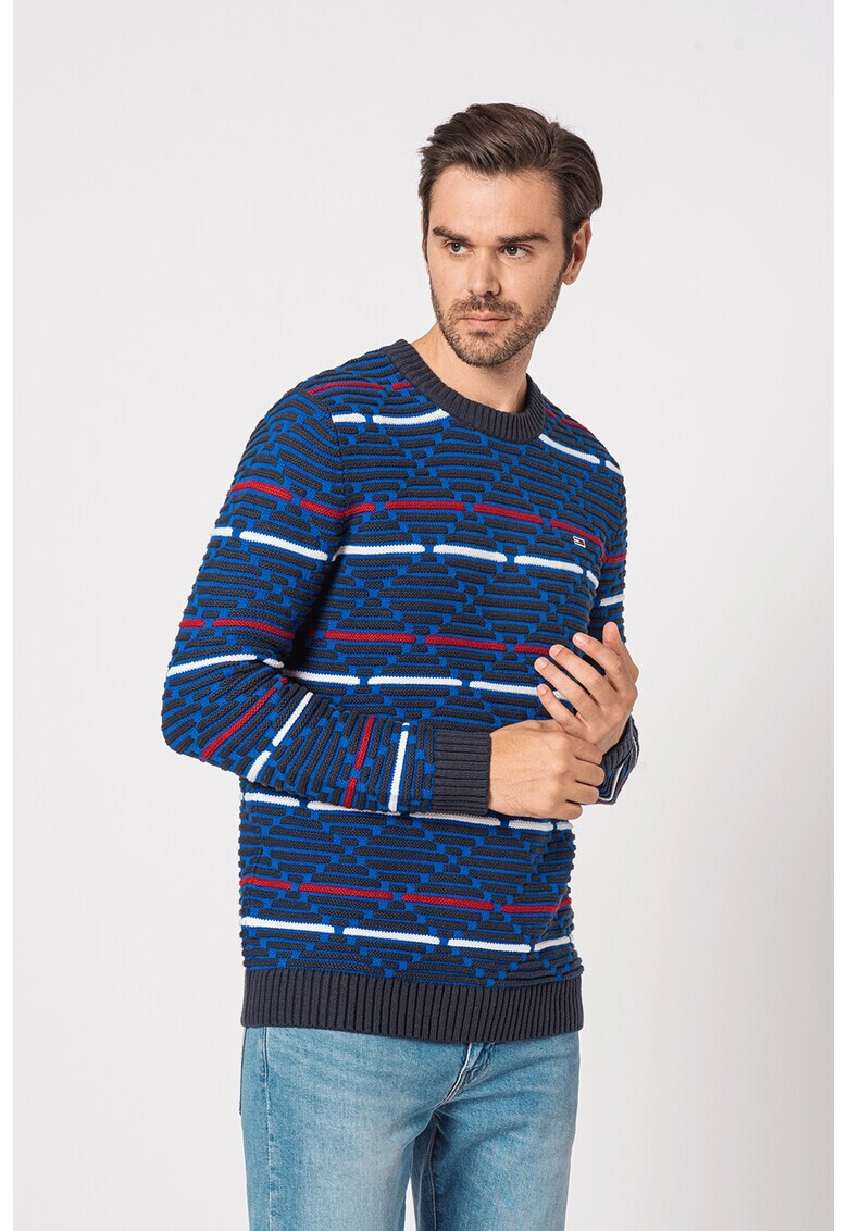Tommy Jeans Пуловер с шарка - Pepit.bg