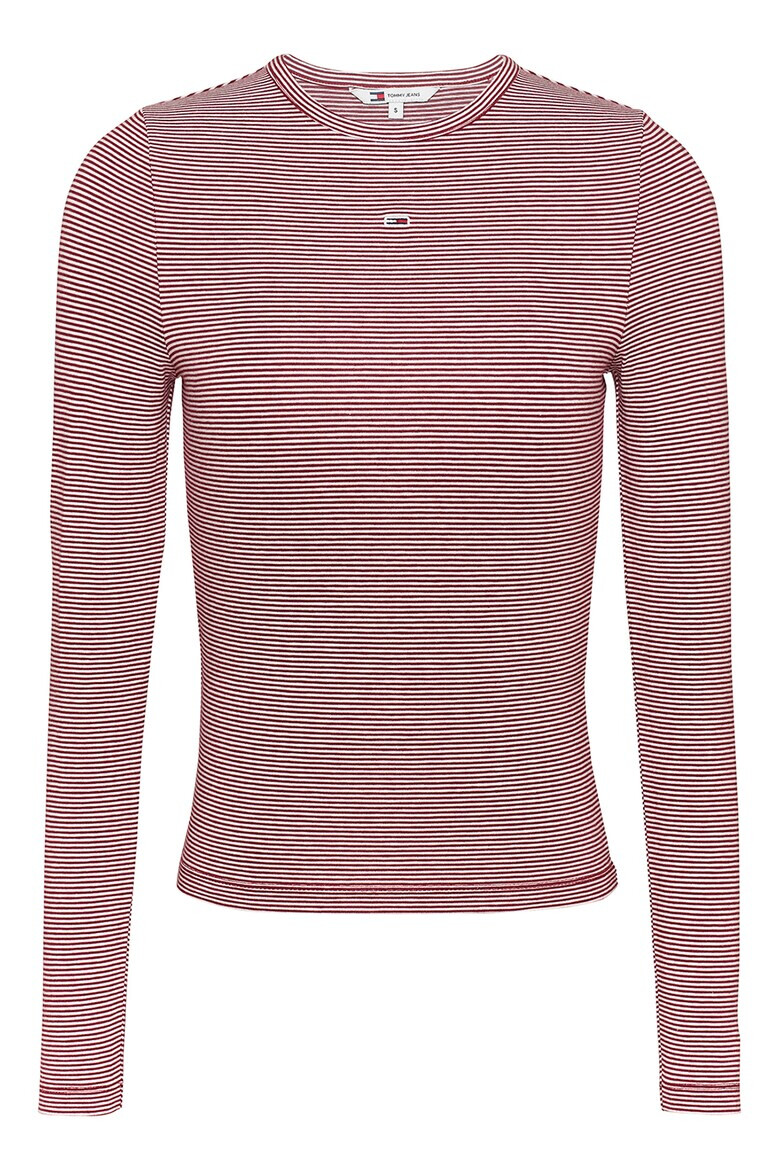 Tommy Jeans Раирана слим блуза - Pepit.bg